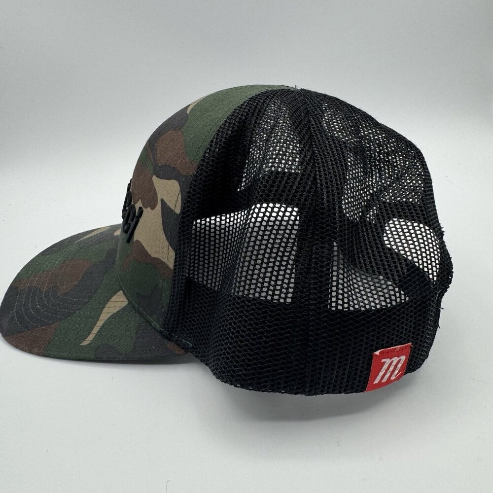 Marucci Hat Cap Camouflage Trucker Snapback One Size Baseball Adjustable Camo - Picture 2 of 7